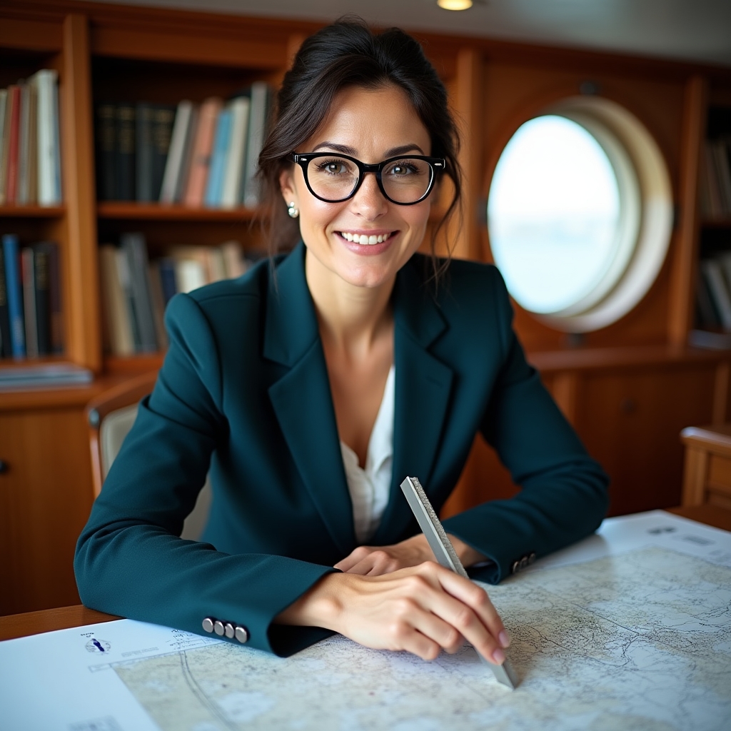 Elena Russo, cartografa e specialista in rotte nautiche